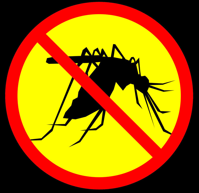 no mosquitoes sign