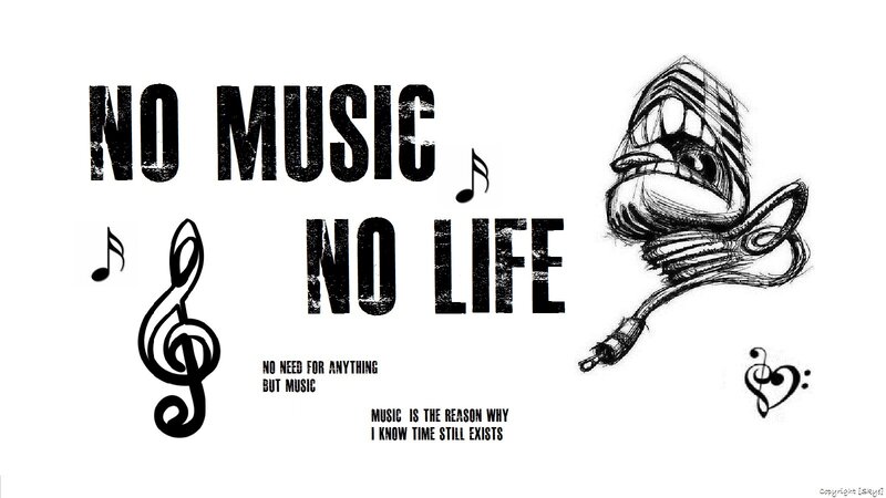 no music no life poster