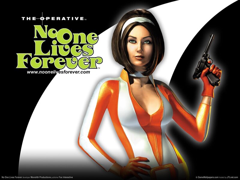 No One Lives Forever promotional art
