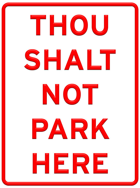 No Parking Sign