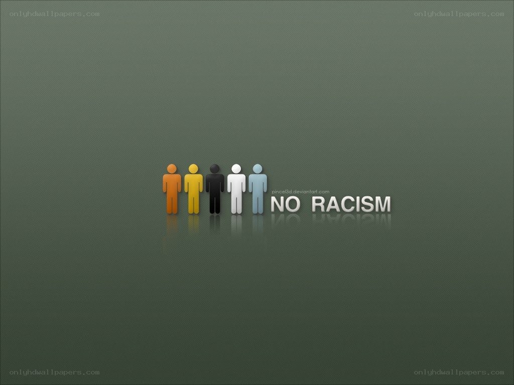 No Racism Message