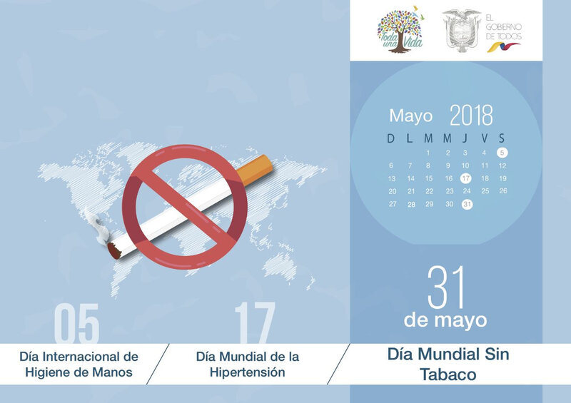 No Smoking Day Calendar