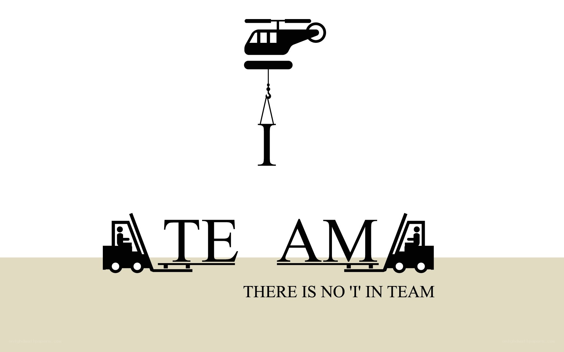 no 't' in team
