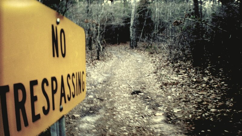 No Trespassing Sign