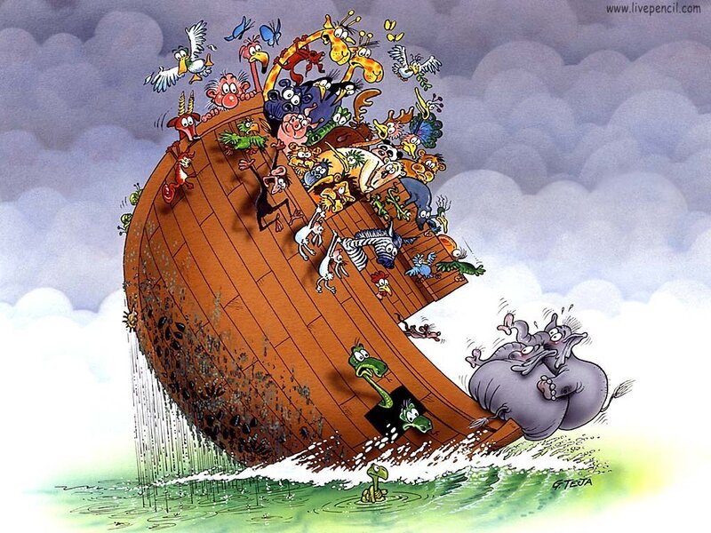 Noah's Ark cartoon
