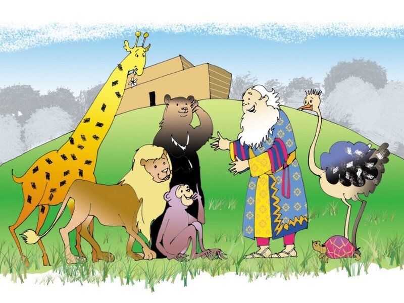 Noah with Animals