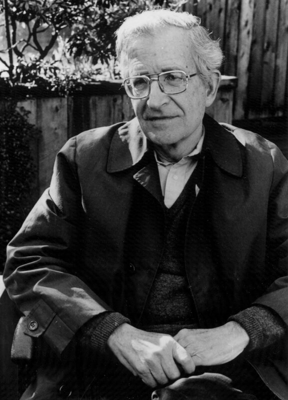 Noam Chomsky portrait