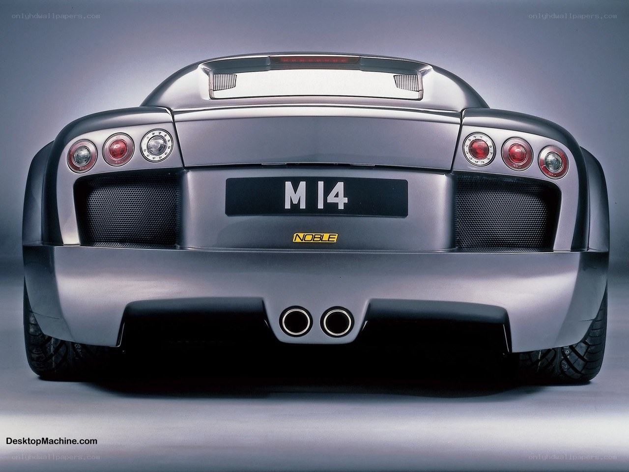 Noble M14 rear view
