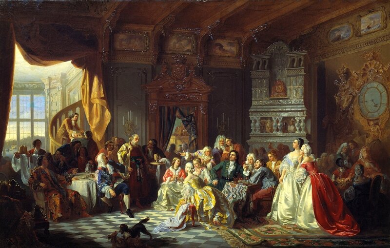 Nobles at a Dinner Party