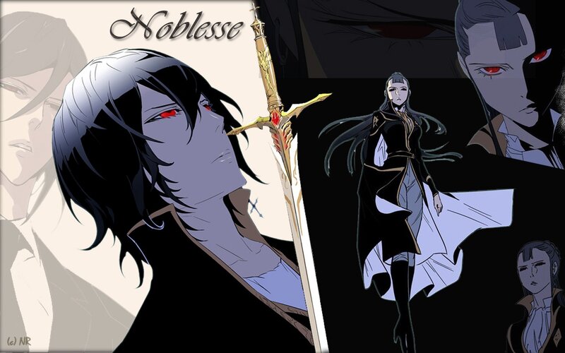 Noblesse character art collage