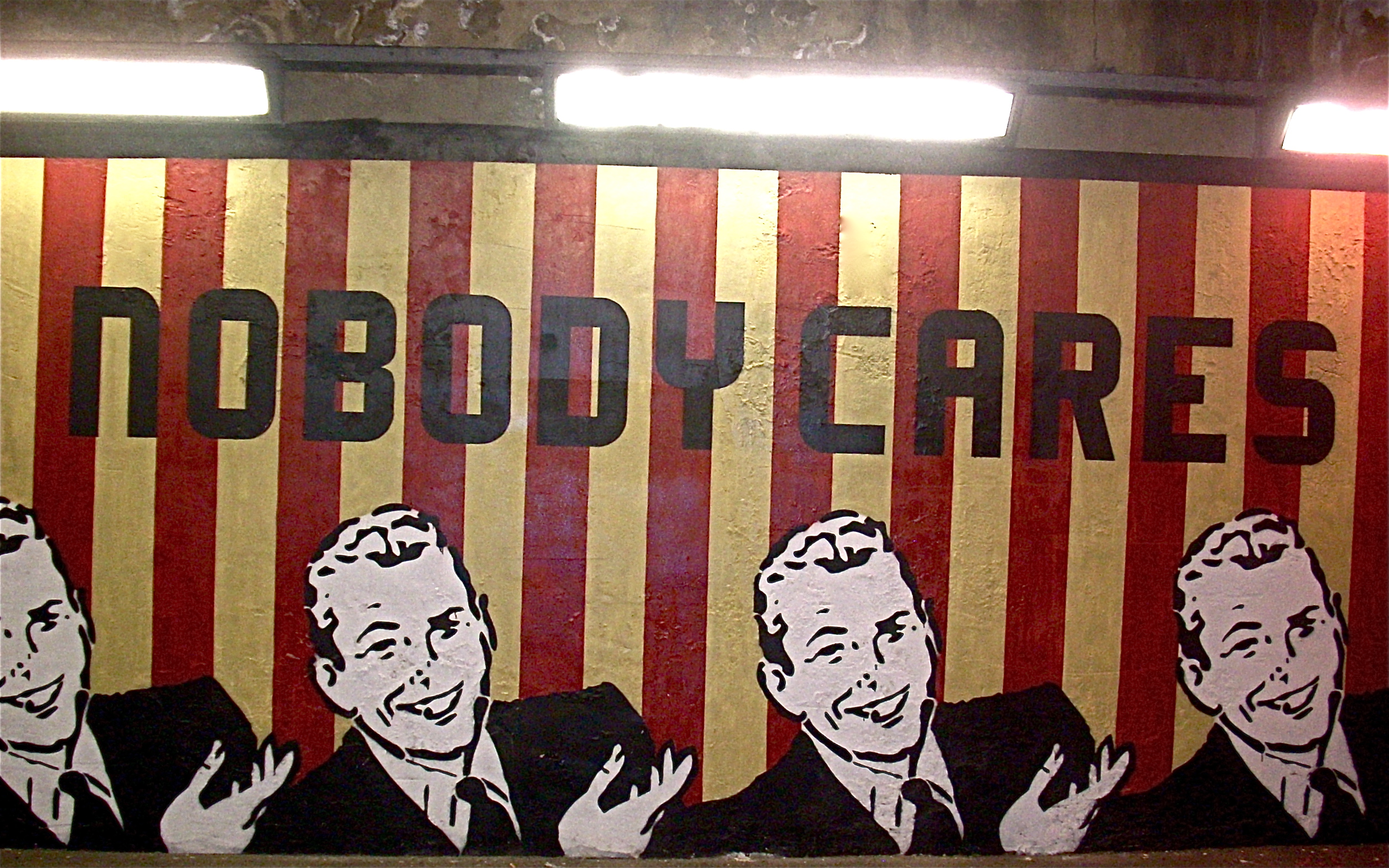 Nobody Cares mural