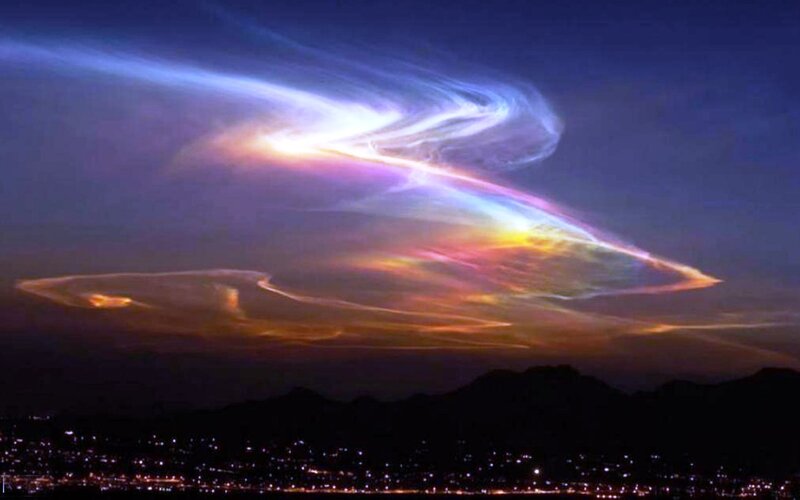 Noctilucent Clouds — Purple