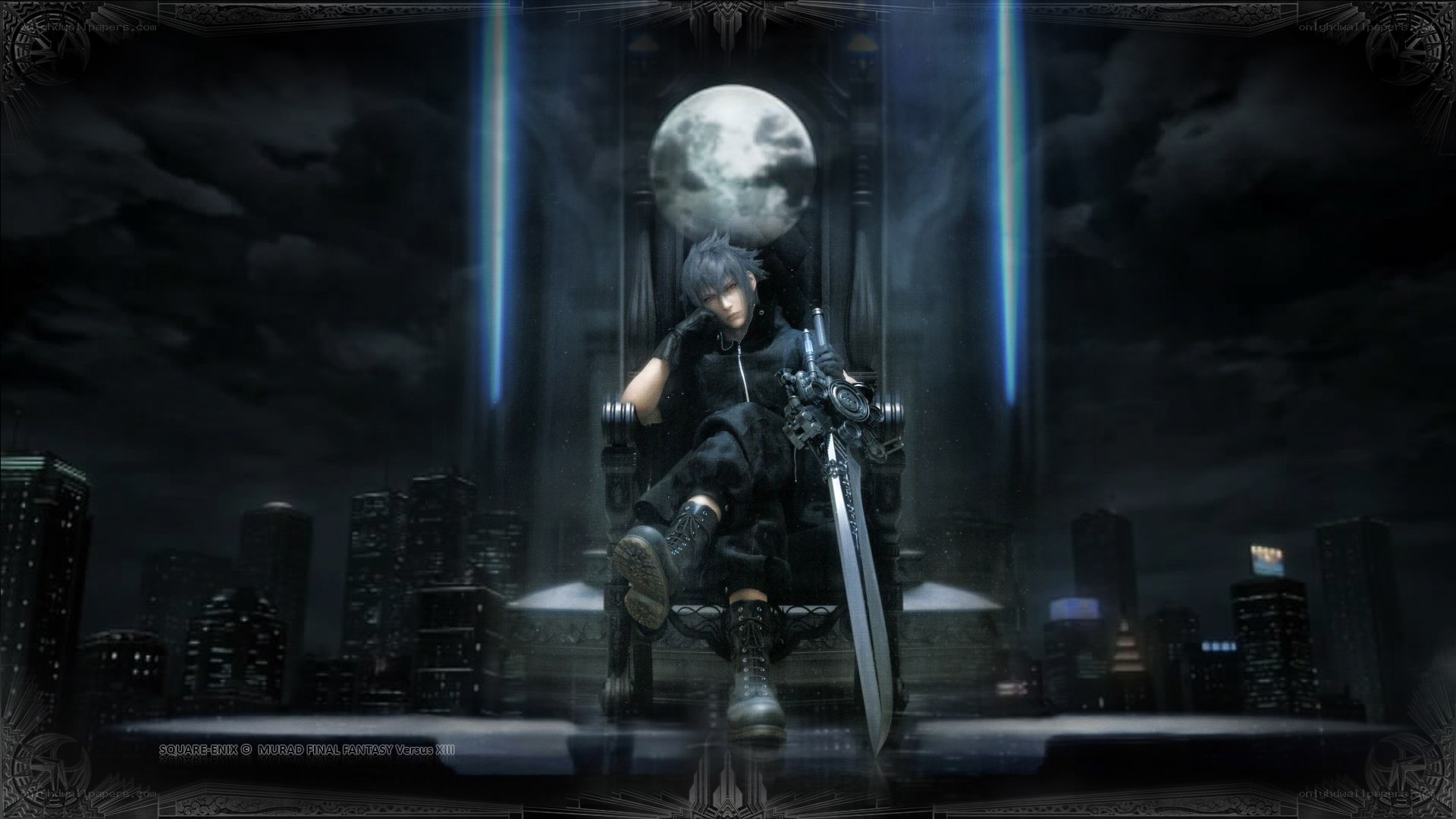 Noctis in the throne room