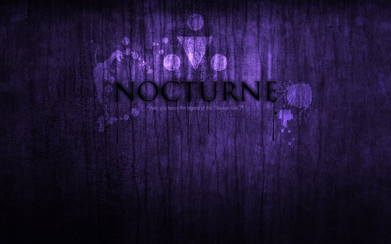 Nocturne logo wallpaper