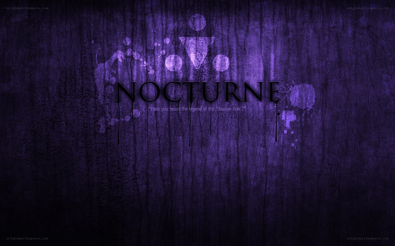 Nocturne logo wallpaper