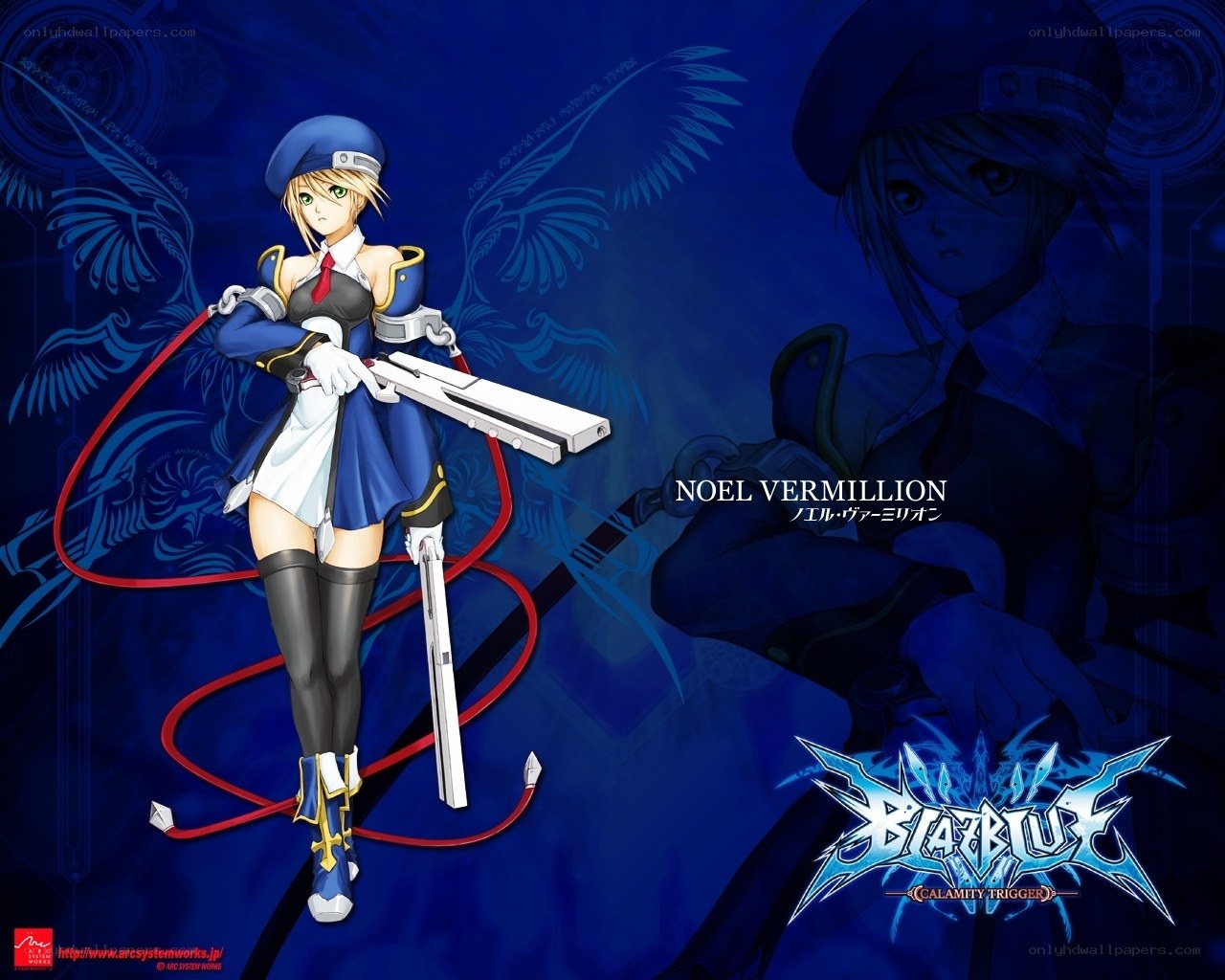 Noel Vermillion from BlazBlue