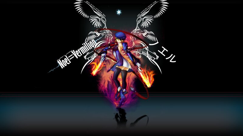Noel Vermillion with fiery wings