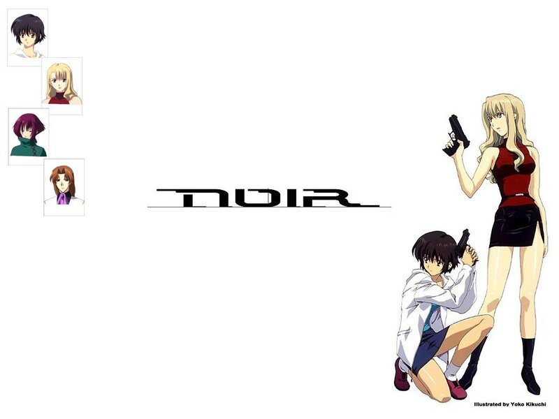Noir anime promotional art