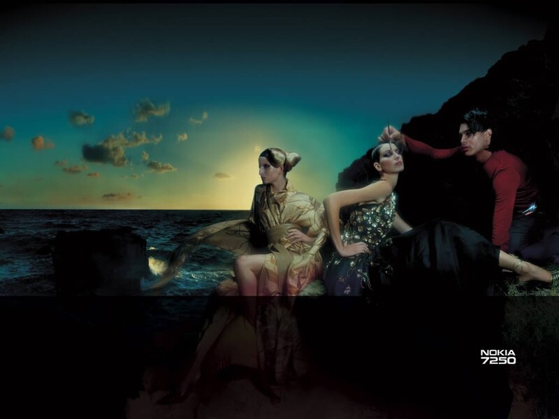 Nokia 7250 fashion ad