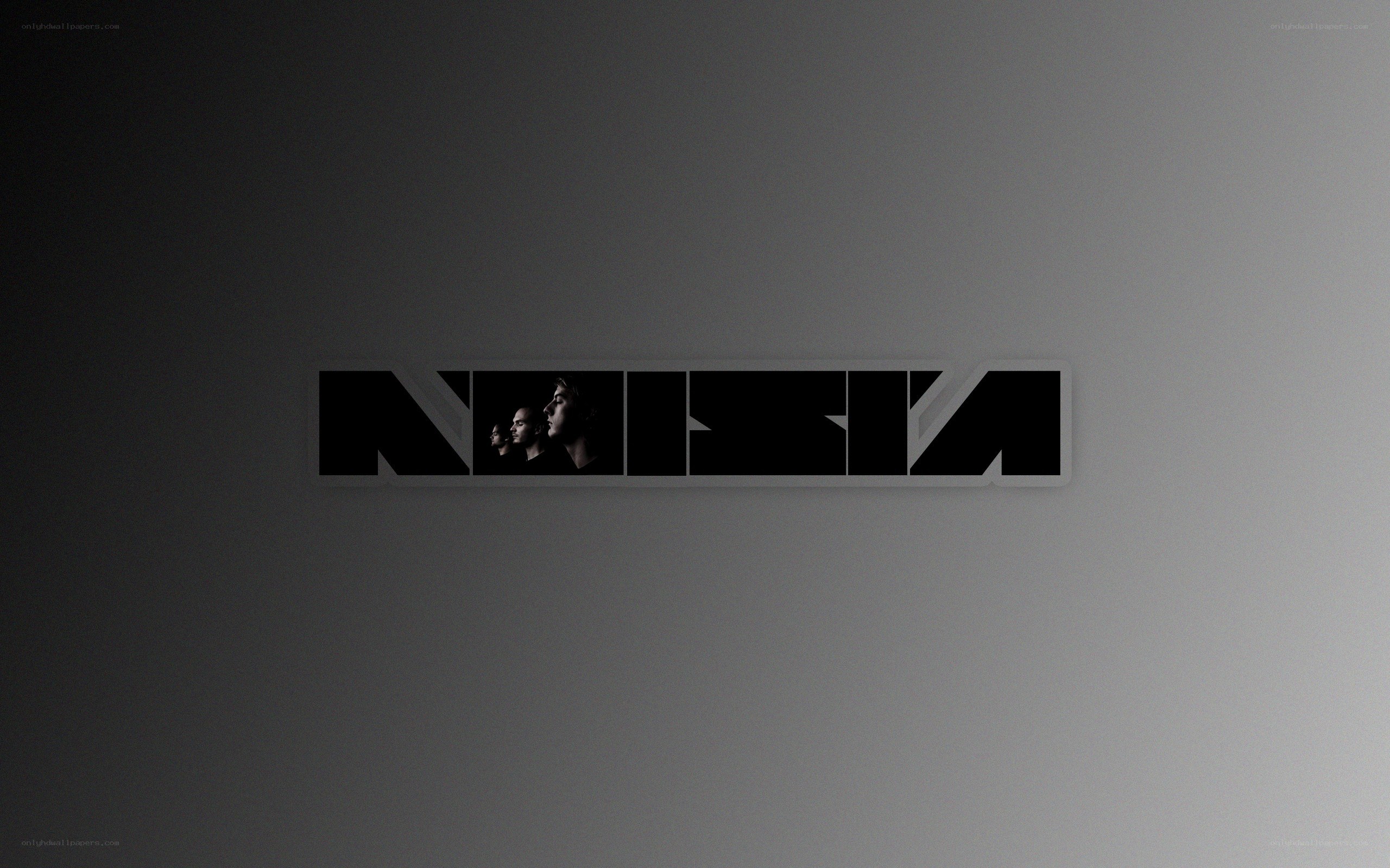 Nokia logo with silhouettes