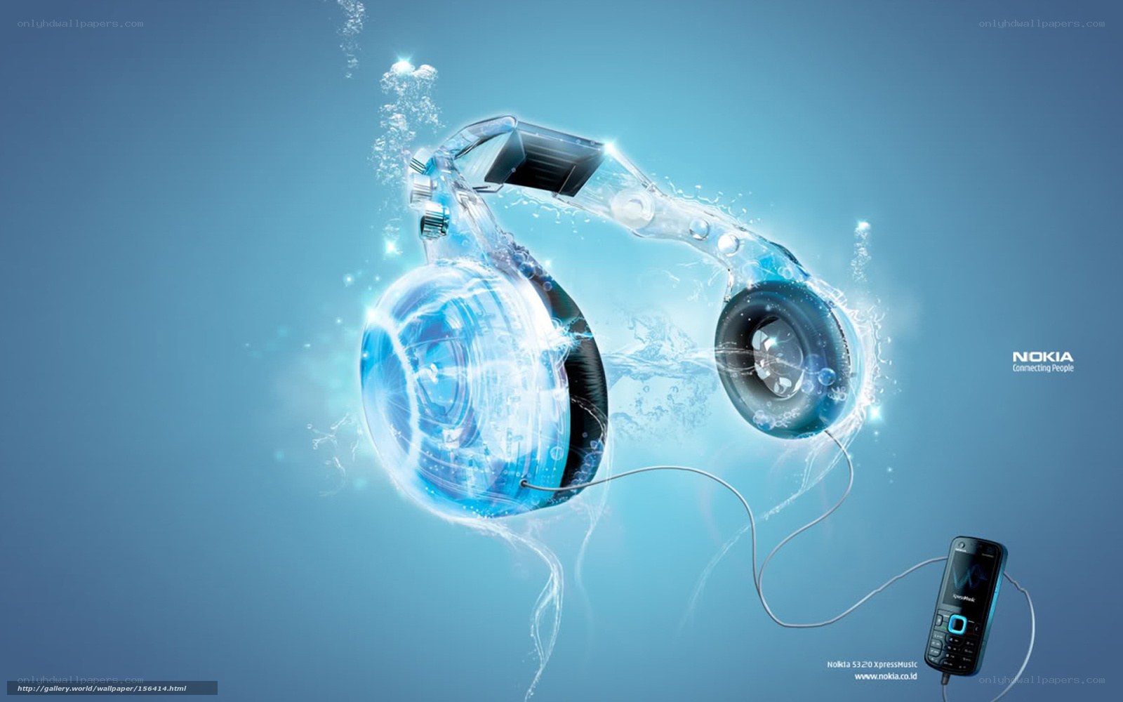 Nokia music headphones ad