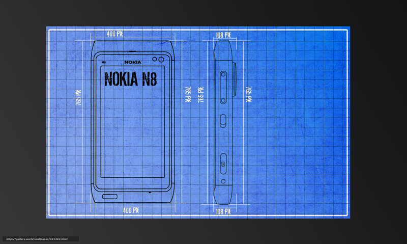 Nokia N8 blueprint design
