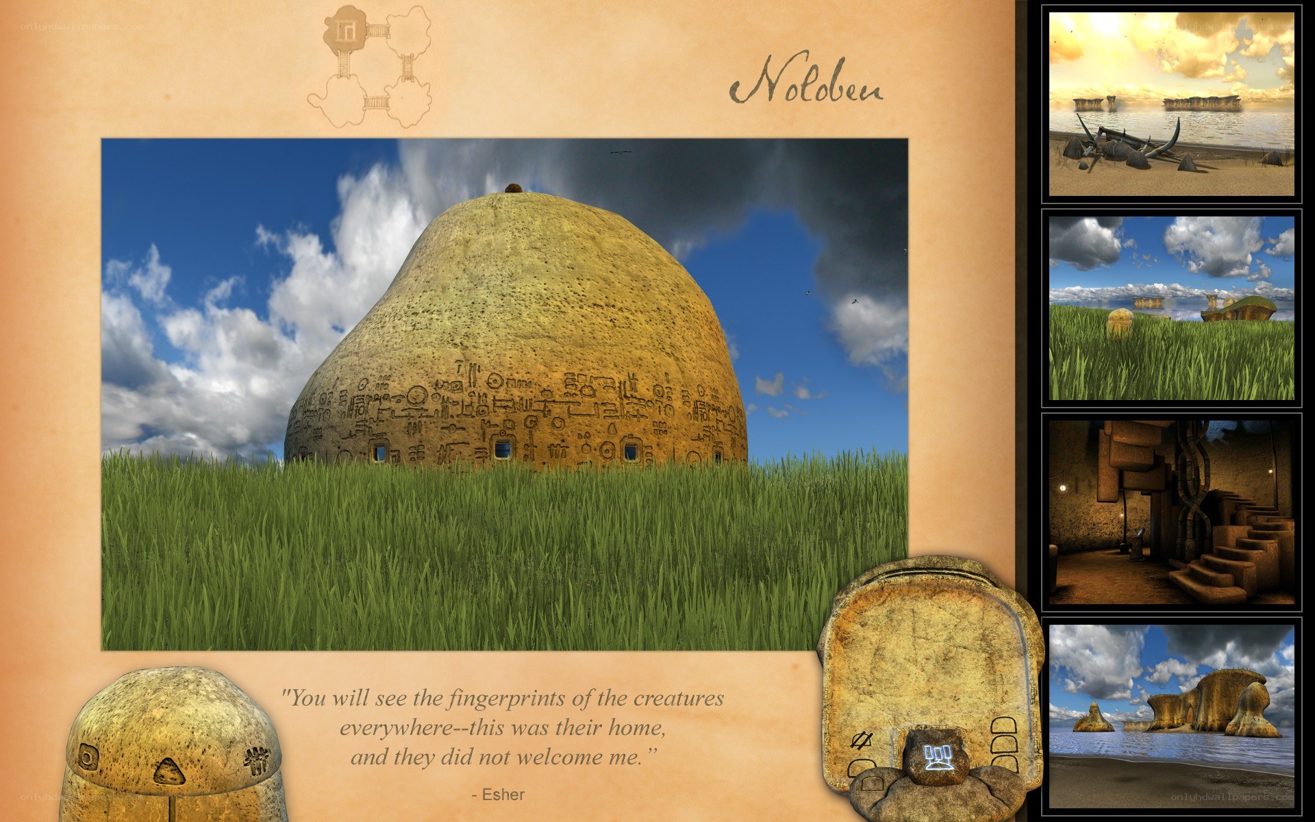 Noloben: ancient dome structure