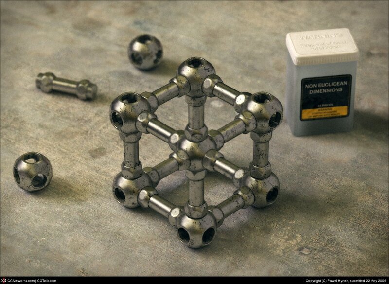 Non-Euclidean Dimensions puzzle