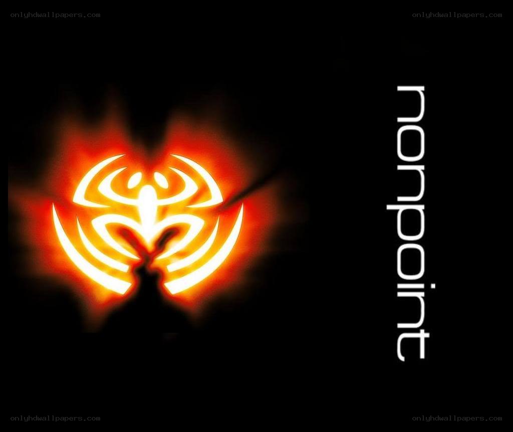 nonpoint logo with glowing symbol