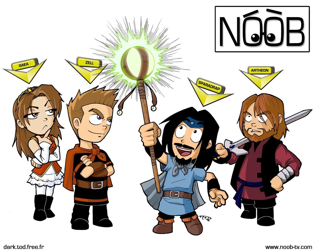 Noob characters group