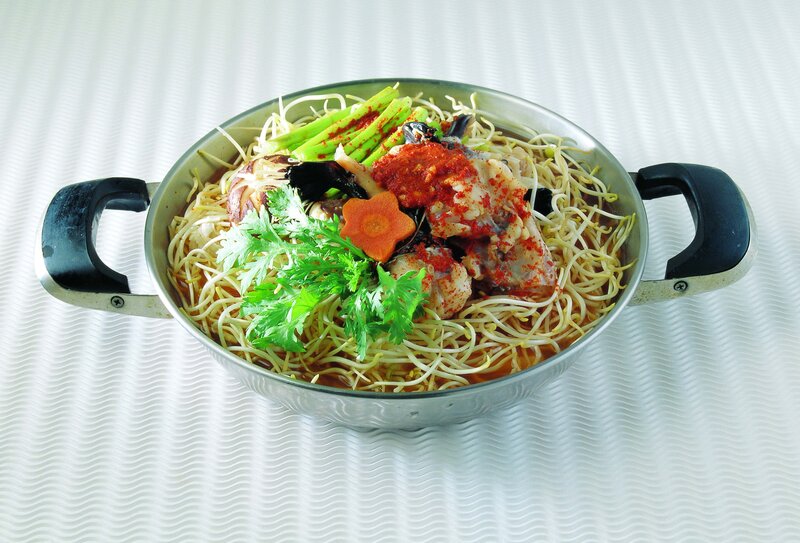 noodle dish with vegetables