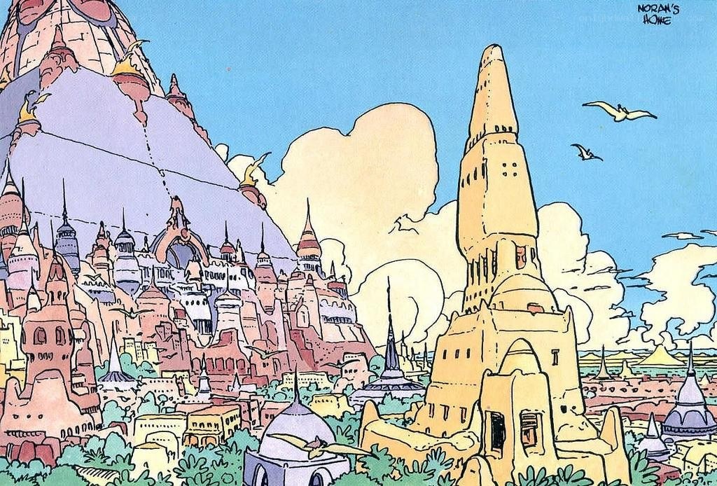 Noran's Home cityscape