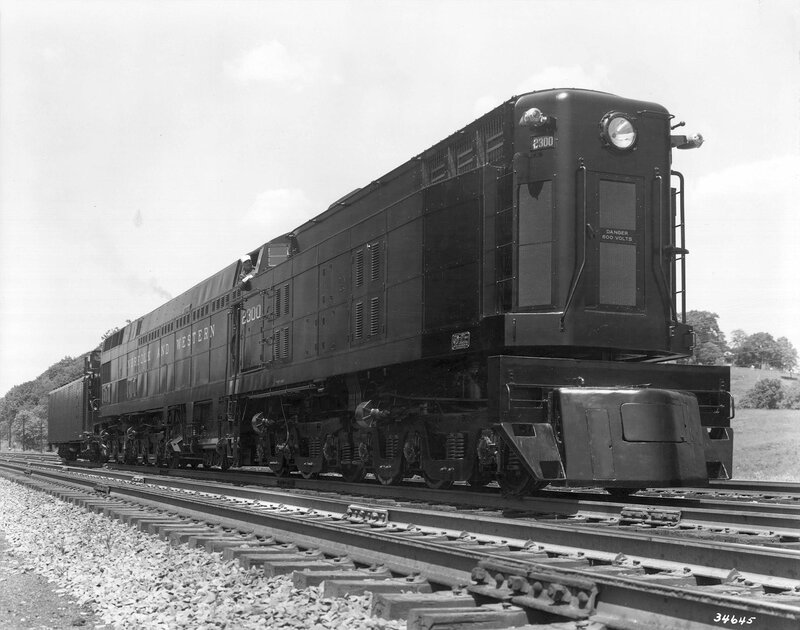 Norfolk and Western locomotive