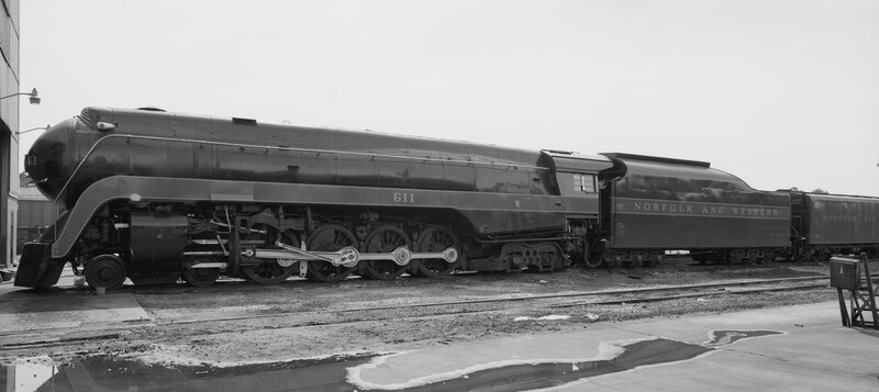 Norfolk and Western steam locomotive