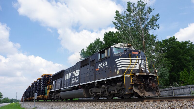 Norfolk Southern Train — Blue