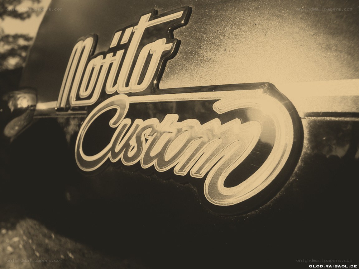 Norito Custom emblem close-up
