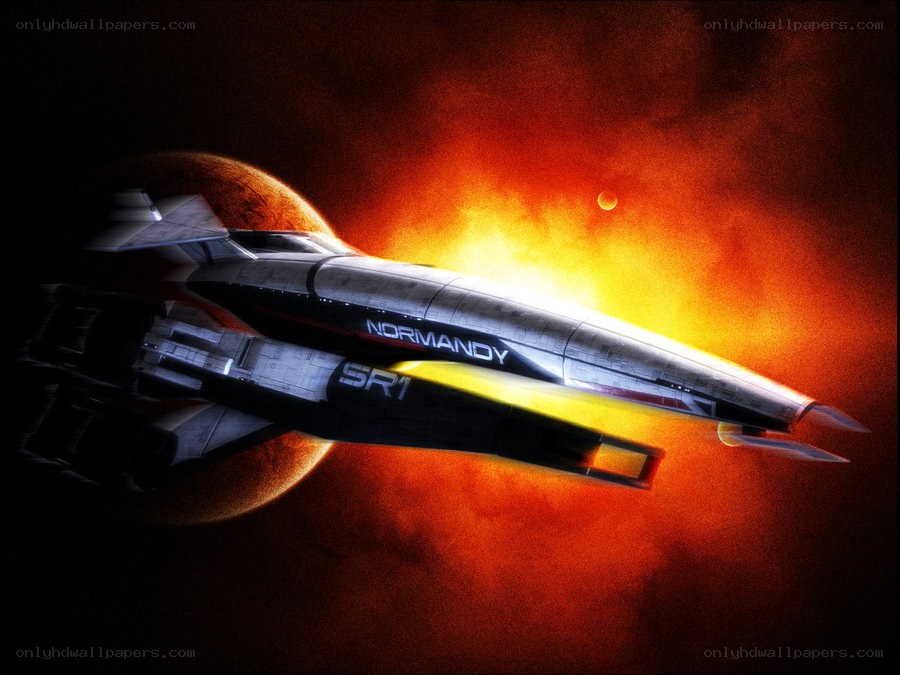 Normandy SR-1 in space
