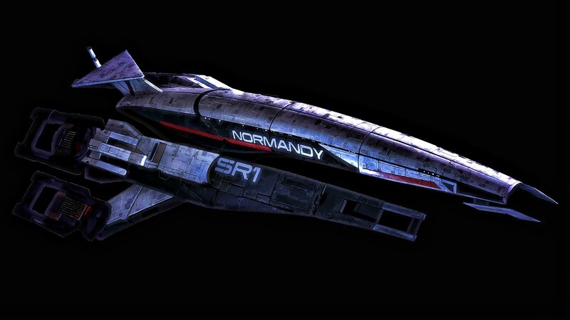 Normandy SR-1 spaceship