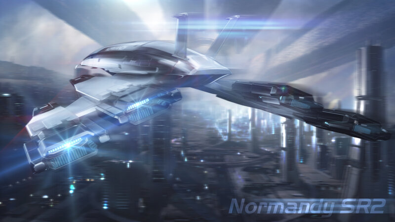 Normandy SR2 in flight