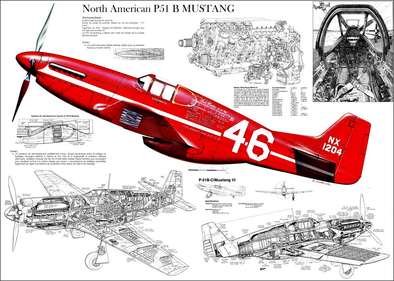 North American P51B Mustang