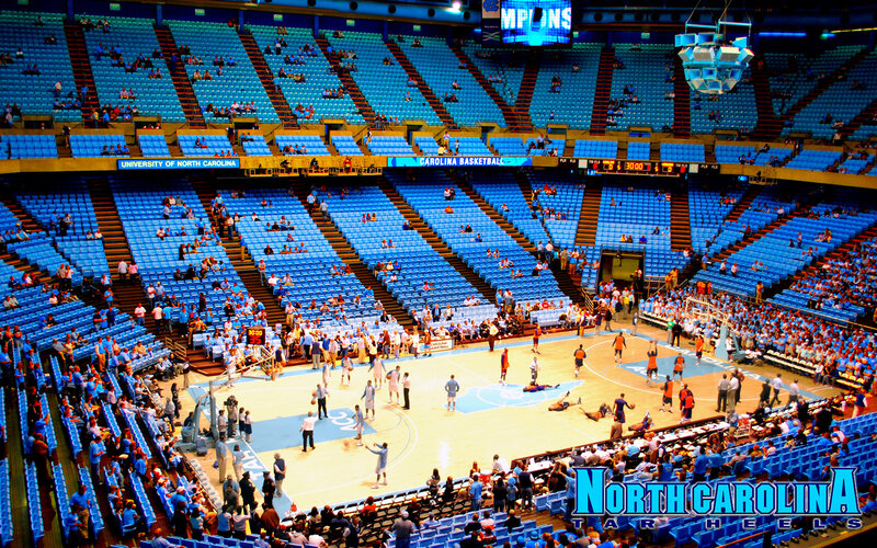 North Carolina basketball game