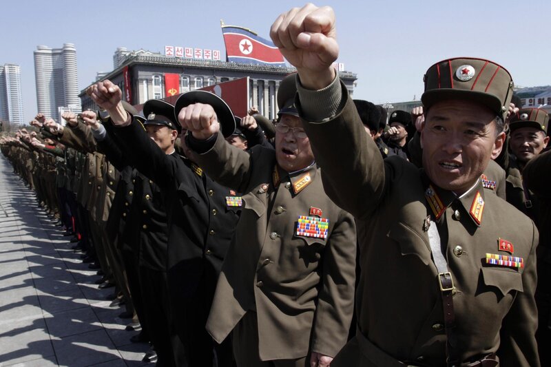 North Korean military parade