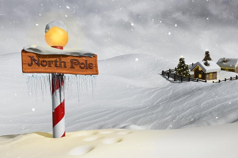 North Pole Sign