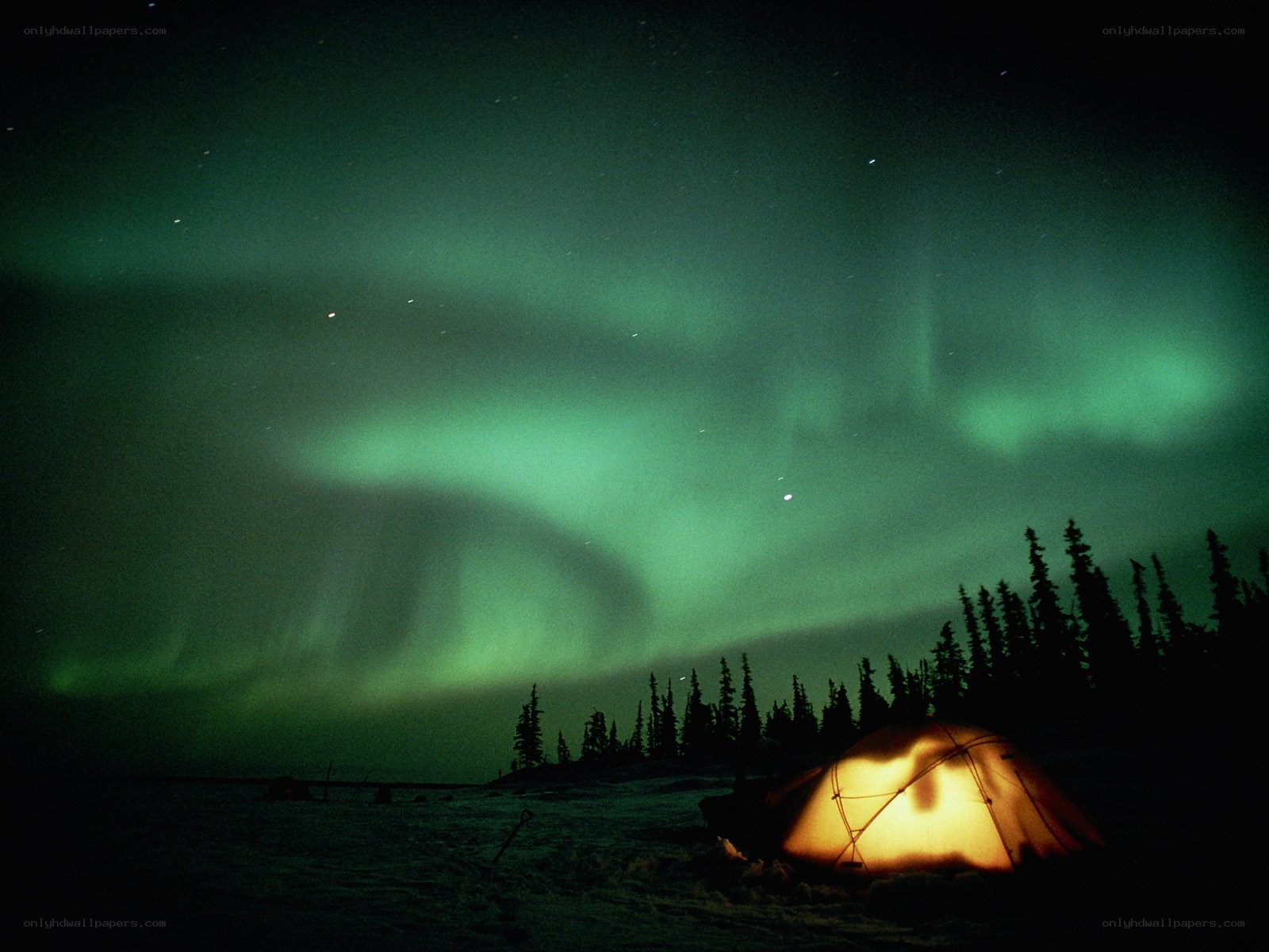 Northern Lights campsite