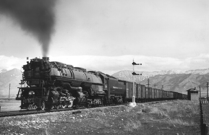Northern Pacific steam train