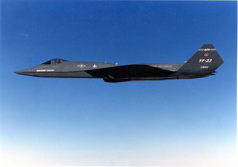 Northrop YF-23 Fighter — Blue