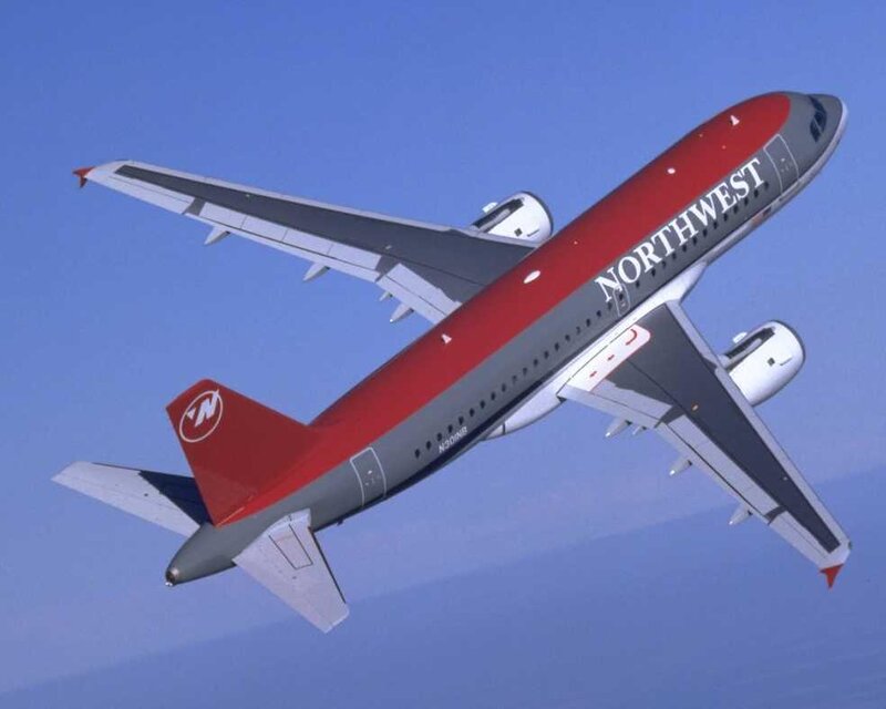 Northwest Airlines Airplane