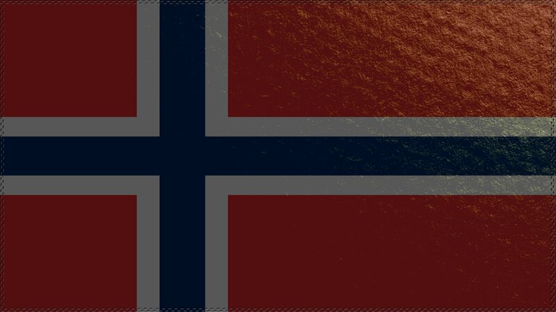 Norwegian Flag — Red, Neutral