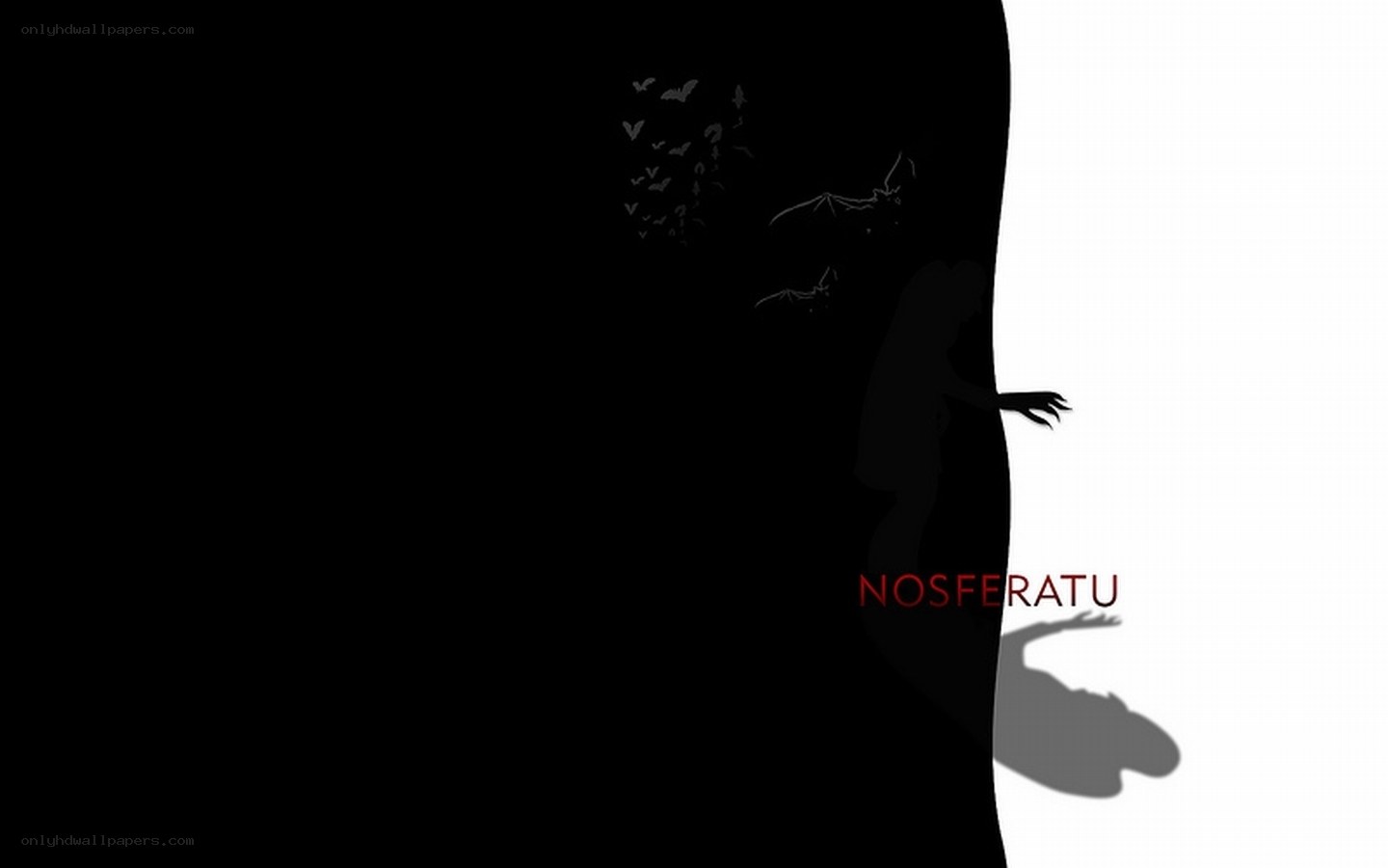 Nosferatu silhouette artwork