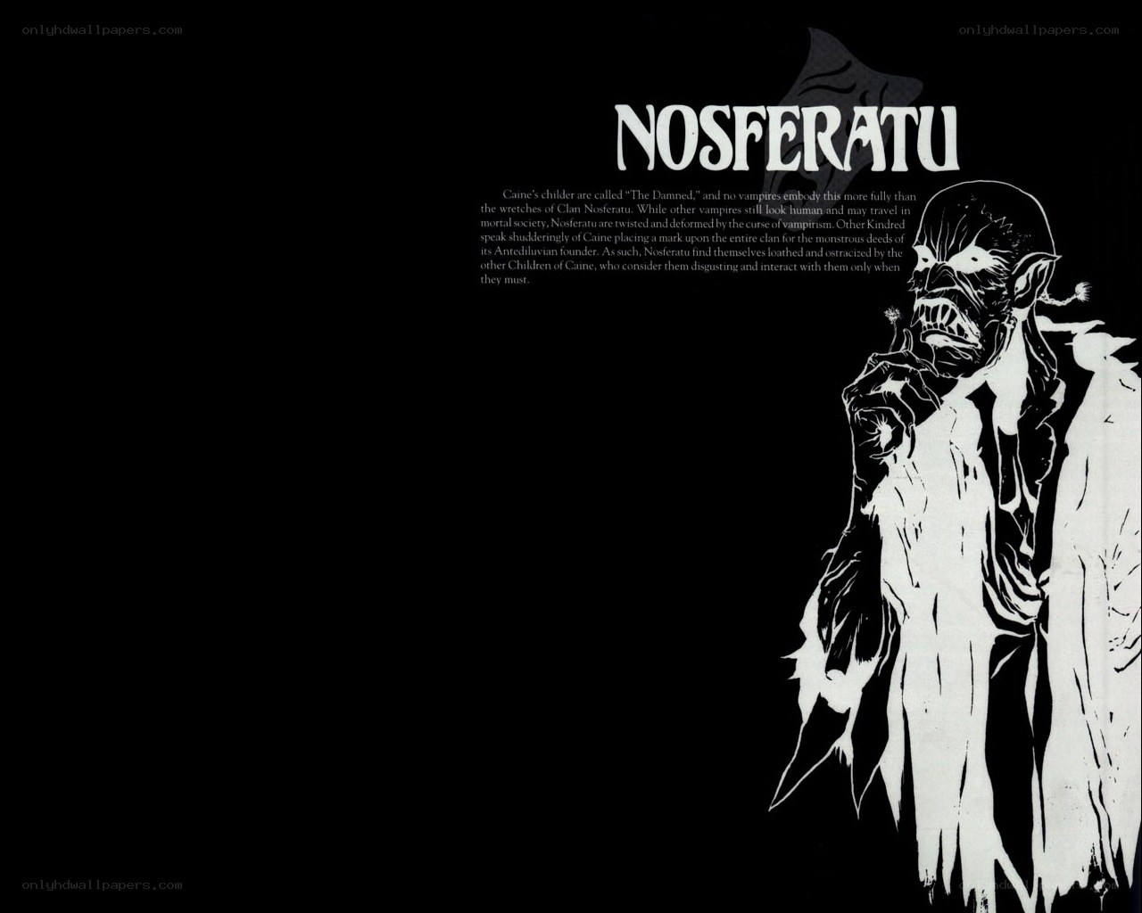 Nosferatu vampire character